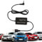 USB-zu-Rj11-Steckerkabel, Radardetektorkabel | USB auf Rj11/DC 3.5 Ersatz-Adapterkabel,Anschluss an Autoladegerät, verdickt, USB-Stecker, passend für Radarwarner für, Whistler