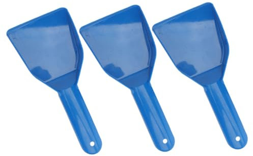 ORFOFE 3piezas Pala De Deshielo De Plástico para Coche Entrada Jardín Raspador De Hielo para Limpiar Refrigeradores y Emergencias