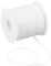 SUNNYCLUE 100 iarda/92m 1mm Corda di Nylon Bianca Corda di Nylon Corda di Nylon Annodatura Cinese Perline Risultati per Braccialetto Dells'Amicizia Fai-Da-Te Collana di Gioielli Creazione di Artigiana