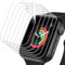 OFFCUP Pellicola Protettiva, 6 Pezzi TPU Pellicola Pellicola Protettiva per Apple Watch Series 1/2/3 38mm, Senza Bolle Trasparente HD Schermo, Protezione per Schermo Anti Graffio (38mm)