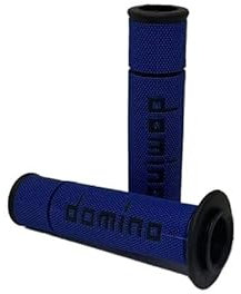 Motorrad Griffe 7/8 22 24MM Universal Motorrad Lenker Grip for Honda Yamaha Domino Dirt Pit Bike Griff Grip Racing Motocross Gel Gummi Lenkergriffe Motorrad(Blue)