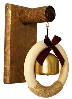 Glocke für Händler, Türglocke für Gewerbetreiber – offenes Türklingel aus Messing mit -Design | Warnglocke für den Eingang für die Ruhe des Geschäfts am Arbeitsplatz zu Hause