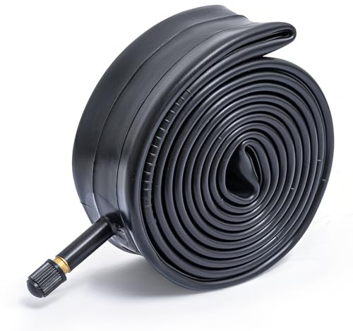 FengCan 24x1,75/2,25 Fahrradschlauch Verdickter, 24x1,75 24x1,95 24x2,0 24x2,10 24x2,25 Fahrradschlauch für 24 Zoll 47/57-507 Fahrrad Reifen, AV32mm Schrader Ventil (Eine)