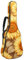 Gitarrentasche in voller Größe, 101,6 cm, 104,4 cm, 106,7 cm, Tragetasche für E-Bass, klassische Gitarre, Sonnenblumen- und Blättermuster, Mehrfarbig 04, 42.9x16.9x4.7 in, Lässiger Tagesrucksack