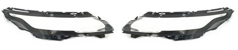 Cache De Lentille Phare Avant pour Land pour Rover pour Range pour Rover pour Evoque 2021 2022 2023 Abat-Jour De Remplacement pour Phare De Voiture Lentille De Phare Lentille(Left and Right)