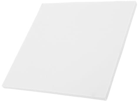 HOMSFOU Square Ceramic Plate 15x15cm for DIY Painting Unfinished White Ceramic Plates to Paint for Artistic Graffiti and Craft Creation