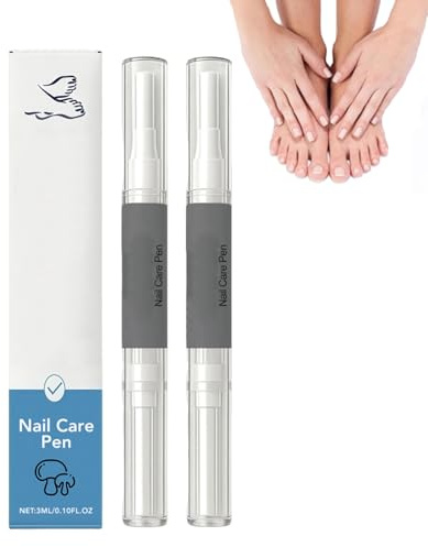 2PCS Nail Fungus Pen - Anti Fungal Pen - Nail Repair Growth Solution, Softener for Thick Toenails - Nail Strengthener with Tea Tree Oil,Aloe Vera and Vitamin E