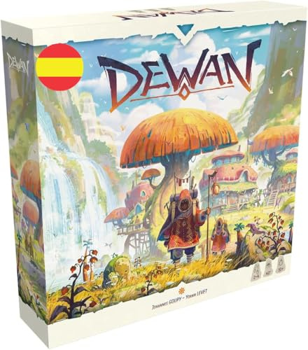 Asmodee, Dewan, Juego de Mesa estratégico, colocación y Conquista | Tablero Modular, de 2 a 4 Jugadores, a Partir de 10 años, 40 min, español