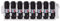 Bosch Professional 8tlg. Schrauber Bit Set Torx (Impact Control, T40 Bits, Länge 25mm, Pick and Click, Zubehör Schlagschrauber Bohrschrauber)