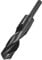 sourcing map Reduced Shank Drill Bit 24mm Black Nitride Coated with 1/2 Inch Straight Shank, High Speed Steel HSS 9341 Twist Drill Bit for Stainless Steel Alloy Metal Plastic