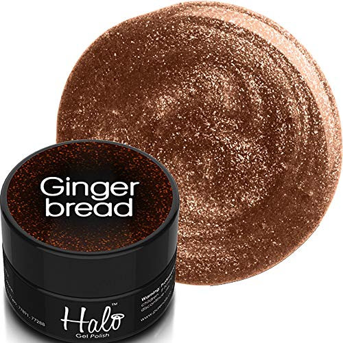 Pure Nails Halo UV/LED Gel Polish 'Twas The Night 2019 - Gingerbread 8g Platinum Pot