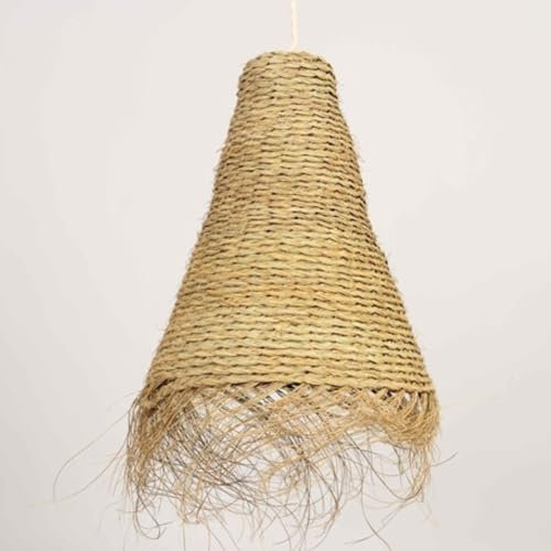 Cesteria Aparici - 7045-2 - Lámpara de techo de esparto tupida (44 x 45 cm aprox) Grande