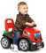 Molto Jeu de Blocs 3 en 1 pour Couloir Tout-Terrain et Jouets sûrs et résistants pour Enfants Rouge + 10 Mois