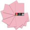 Din A4 Bogen 30x21cm 621/631 Plotterfolie Folie Vinyl Autofolie (429 Pastell Rosa, 10er Set 631 Matt)