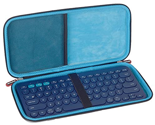 BTOPCASE Hard EVA Protective Carrying Storage Cover Case for LOGITECH K380 Multi-Device Bluetooth Keyboard