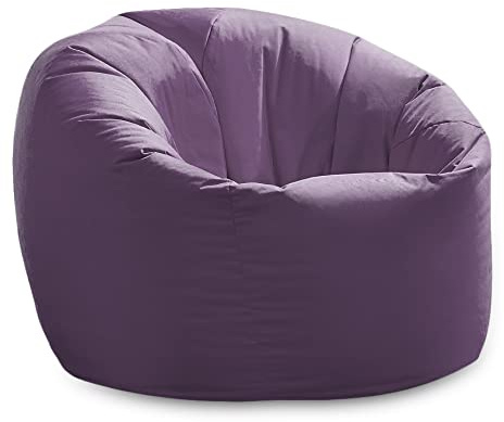 Beautiful Beanbags - Water-Resistant Beanbag Chair - Purple | Ideal for Garden Seating, Suitable for Indoor and Outdoor Use