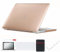 Se7enline Compatible with 2024 2023 2022 2021 MacBook Pro 14 inch Case for Mac Pro 14-inch A2918 A2992 A3112 A3401 A2779 A2442 M4 M3 M2 M1 &Sleeve &TPU Keyboard Skin&Screen Protector &Dust Plug,Gold