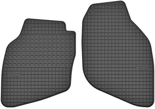 edecor Gummifussmatten Automatten Gummimatten Gummi Fußmatten für Honda Jazz I Bj. 2002-2008 VORNE