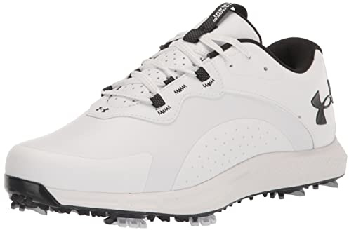 Under Armour UA Charged Draw 2 Wide-Weiß/Weiß/Schwarz