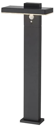 Arum Borne Solaire ESTRELLA Réel Eclairage de 600 Lumens pour Extérieur avec Détecteur de Présence 3 Modes