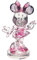 Licensed Facets Facets Minnie Mouse Figurine, Pink, 3.94 Inch
