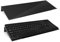 beijieaiguo Tilted PC Keyboard Stand computer keyboard stand Acrylic Ergonomic Keyboard Riser for Office Desk Computer Gaming School Keyboard Holder for Home Office (black)