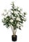 Arborus Künstlicher Baum mit Blüten Kunstbaum Indoor 90 cm Künstlicher Kamelienbaum Weiß Kunstblumen im Topf Künstlicher Blütenbaum Große Kunstpflanzen für Wohnzimmer Deko Schlafzimmer Deko Büro Deko