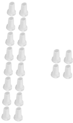 Amosfun 20pcs Bite Valve Replacement Mouthpiece Fit for Trebo Water Bottle Silicone Water Bottle Parts