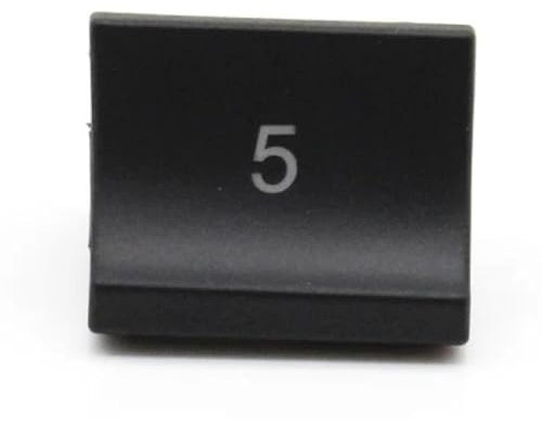 Rufutle Auto Schalter Knopf für BMW F20 F21 F22 F30 F32 F35 F34 F36 F45 F46, Auto-Armaturenbrett-Radio-CD-Player-Zifferntastenschalterabdeckung