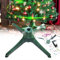 Rotierender Weihnachtsbaumständer for 8,5 Fuß großen künstlichen Weihnachtsbaum, um 360° drehbarer Weihnachtsbaumständer mit Musik, verstellbarer elektrischer künstlicher Weihnachtsbaumhalter(Standard