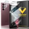 2+2 Pack Tempered Glass For Samsung Galaxy S21 Ultra Screen Protector[2 Pcs]+ Camera Lens Protector[2 Pcs], Anti-Bubble, Fingerprint Compatible with S21 Ultra Glass Screen Protector