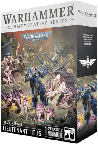 Games Workshop - Warhammer 40,000 - Space Marines - Lieutenant Titus - plastic model kit