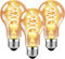 Lichtmaler fur Hängelampe E27 Leuchtmittel LED Vintage - Lampe 3er Pack Warmweiß 2200K Retro Nostalgie, 3 Stück