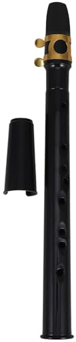 ABOOFAN Mini Saxophone à Vent en Bois Portable pour Garçon et Filles et Adultes, Taille Mini, 2 Anches Bambou et 3 Anches Résine, Apprentissage Musical et Jeu Éducatif, Coffret Complet