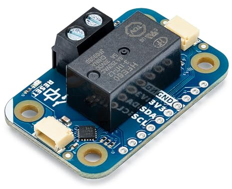 Arduino Modulino Latch Relay [ABX00138] - Modulo di commutazione ad alta Potenza | Sensore Qwiic Plug-and-Play | Facile prototipazione Con e MicroPython