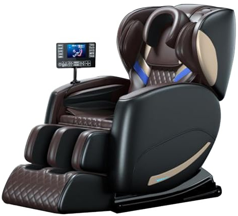 Smart Zero-Gravity-Massagesessel - Mehrere Massageprogramme, Liegestuhl mit Touchscreen, für ältere Menschen, Verbesserung der Lebensqualität