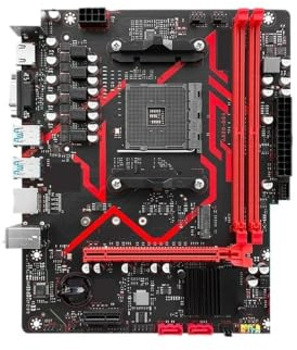 Set CPU scheda madre A520M Kit AM4 Ryzen con processore Dual DDR4 3200 MHz Supporto dispositivo di raffreddamento M.2 NVME 4 * WIN11
