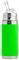 Pura Stainless Steel Insulated Bottle with Silicone Straw & Sleeve (Plastic Free, NonToxic Certified, BPA Free) Green