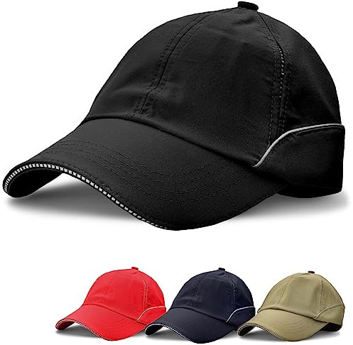 CAPCOOL Baseball Cap Herren Damen [100% UV-Schutz] verstellbar Kappe Unisex atmungsaktiv einfarbig Sommer/Winter Basecap Versch. Größen/Farben