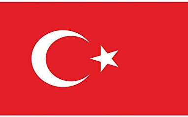 TrendClub100® Fahne Flagge „Türkei Turkey TR“ - 150x90 cm / 90x150cm