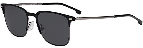 BOSS Orange Hugo BOSS Sonnenbrille BOSS1019S-003IR-54 Rechteckig Sonnenbrille 54, Schwarz
