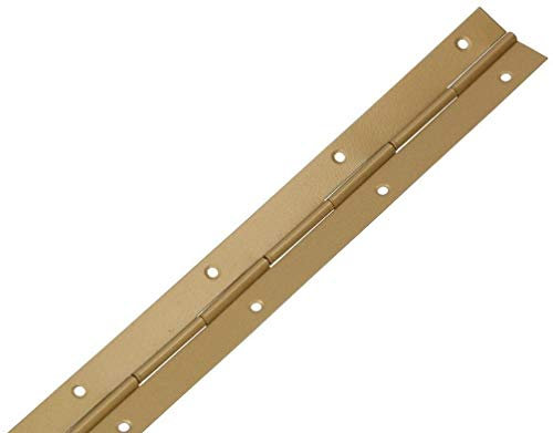 KOTARBAU Charnière de piano 1000 / 31 mm or divisible/découpable - Peut être raccourcie - Stable - Bande soudée - Charnière de meuble