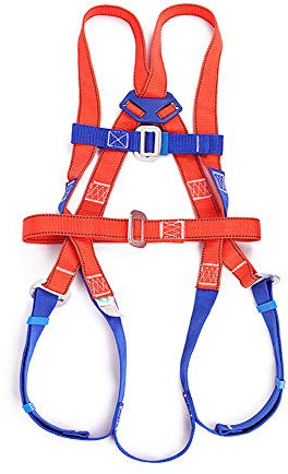 LXYYSG Klettergurt, Fallschutz Auffanggurt Geschirr Vollkörper Auffanggurt, Universal Absturzsicherung Sicherheitsgurt, für Outdoor, Gerüstbau, Dachdecker