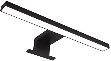Design Light Amber schwarz LED Badleuchte Spiegelleuchte kaltweiß 6000K
