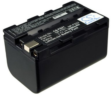 TECHTEK Batterie 2880mAh Compatible avec [Sony] pour DCR-PC1, pour DCR-PC1E, pour DCR-PC2, pour DCR-PC2E, pour DCR-PC3, pour DCR-PC3E, pour DCR-PC4, pour DCR-PC4E, pour DCR-PC5, pour DCR-PC5E, po FBA