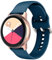 LINCCI 20mm Armband Für Samsung Galaxy Watch Active/Active 2/Watch 4/Watch 4 Classic/Watch 3 41mm/Watch 42mm, Damen Herren Silikon Armbänder für Garmin Vivoactive 3 3 Music/Venu Sq Music Dunkelgrün L