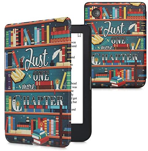 kwmobile Custodia eReader Compatibile con Kobo Clara 2E Cover - eBook Reader Flip Case - multicolore - Ancora un Capitolo