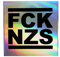 Hologramm FCK NZS Sticker Paket 5cm x 5cm
