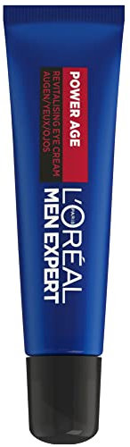 L'Oréal Men Expert - Soin Yeux Revitalisant pour Homme - Anti-Âge & Anti-Cernes - À l'Acide Hyaluronique - Usage Quotidien - Power Age - 15 ml
