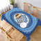 Rechteckige Wachstischdecke Griechische Mati Mataki Matiasma Evil Eye Ornament Tischtuch Wasserdicht Garten Tischdecke Wetterfeste Wachstuchtischdecke Für Garten Indoor Outdoor,137X183cm
